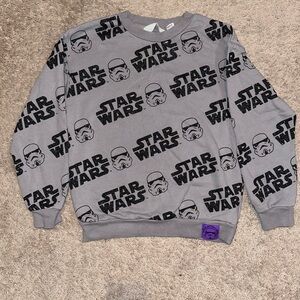 H&M Star Wars Gray Crewneck Sweater